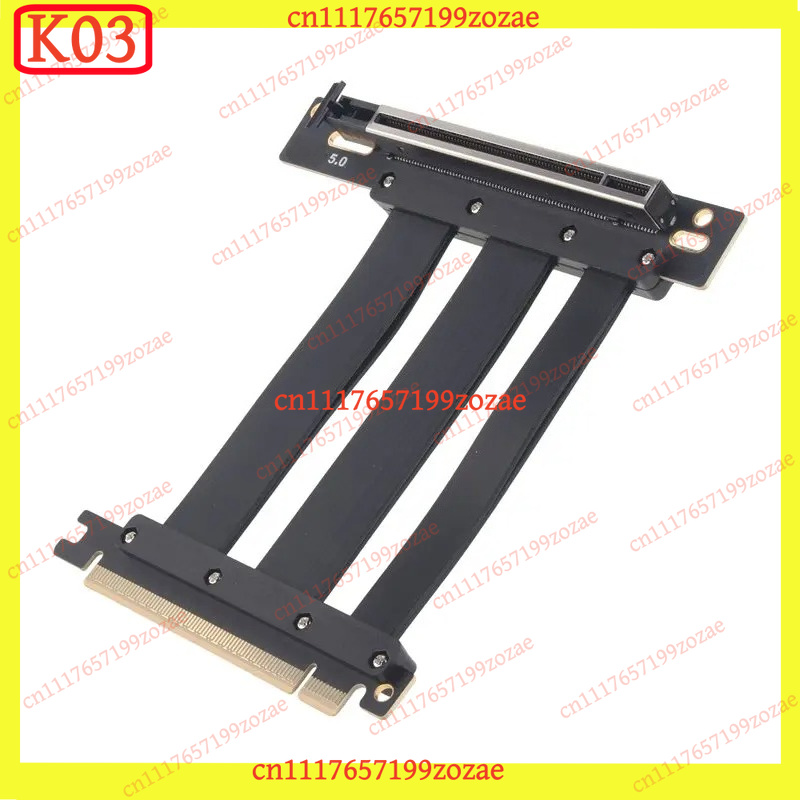 Pcie 5.0 Gpu Riser Cable - K03 PCIe 5.0 X16 90도 슬롯