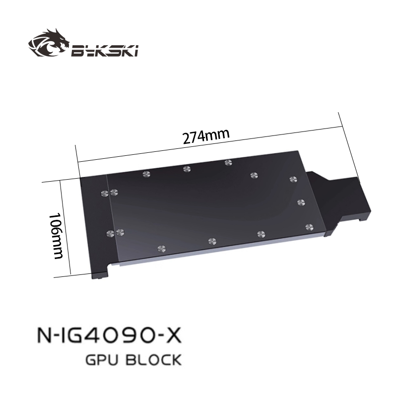Rtx 4090 Water Block - Bykski GPU 수랭 블록, Colorful IGame