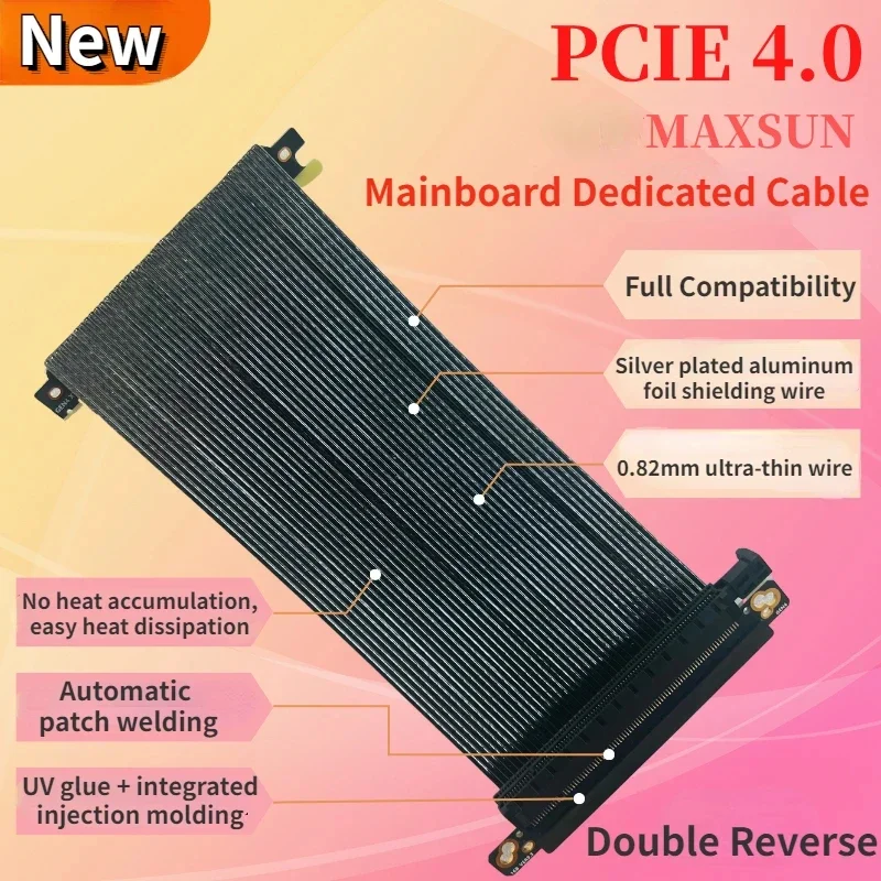 초고속 4.0 실버 도금 와이어, PCI 익스프레스 1 - Itx Gpu Riser Pcie 4.0 16X 리뷰 및 가격